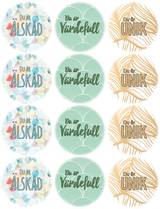 Klistermärke - Älskad Värdefull Unik - BP570 - 35 mm, en produkt från Nya Musik som utvecklar och engagerar människor i alla åldrar.