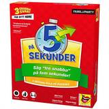 På 5 sekunder - Brädspel, en produkt från Nya Musik som utvecklar och engagerar människor i alla åldrar.