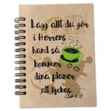 Anteckningsblock - Lägg allt du gör - Blank -  14x11 cm, en produkt från Nya Musik som utvecklar och engagerar människor i alla åldrar.