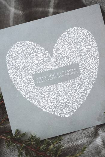 Kort - Från himlen bragte frälsaren oss friden, en produkt från Nya Musik som utvecklar och engagerar människor i alla åldrar.