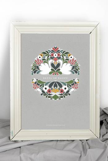 Poster - Detta är dagen - A3, en produkt från Nya Musik som utvecklar och engagerar människor i alla åldrar.