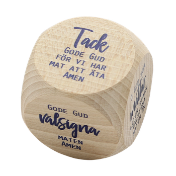 Tärning Bordsböner, en produkt från Nya Musik som utvecklar och engagerar människor i alla åldrar.