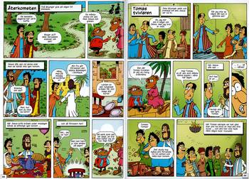 Roliga Seriebibeln, en produkt från Nya Musik som utvecklar och engagerar människor i alla åldrar.