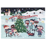 Adventskalender - Och över stad och land i kväll, en produkt från Nya Musik som utvecklar och engagerar människor i alla åldrar.