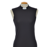 Prästtopp - Dam, ärmlös, svart, en produkt från Nya Musik som utvecklar och engagerar människor i alla åldrar.