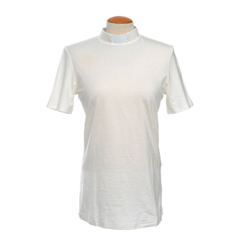 Prästtopp - Dam, kort ärm, off-white, en produkt från Nya Musik som utvecklar och engagerar människor i alla åldrar.