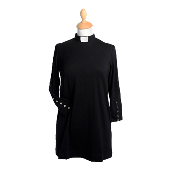 Prästtunika - Dam, 3/4 ärm, svart, en produkt från Nya Musik som utvecklar och engagerar människor i alla åldrar.