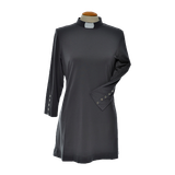 Prästtunika - Dam, 3/4 ärm, mörkgrå, en produkt från Nya Musik som utvecklar och engagerar människor i alla åldrar.