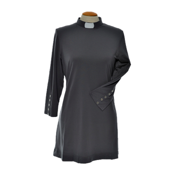 Prästtunika - Dam, 3/4 ärm, mörkgrå, en produkt från Nya Musik som utvecklar och engagerar människor i alla åldrar.