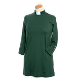 Diakontunika - Dam, 3/4 ärm, mörkgrön, en produkt från Nya Musik som utvecklar och engagerar människor i alla åldrar.