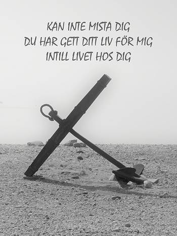 Poster - Kan inte mista dig, en produkt från Nya Musik som utvecklar och engagerar människor i alla åldrar.