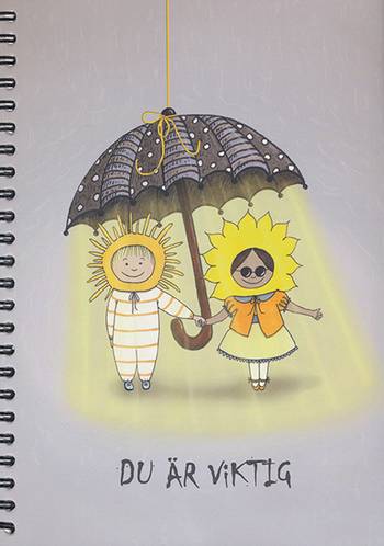 Spiralblock - Du är viktig, en produkt från Nya Musik som utvecklar och engagerar människor i alla åldrar.