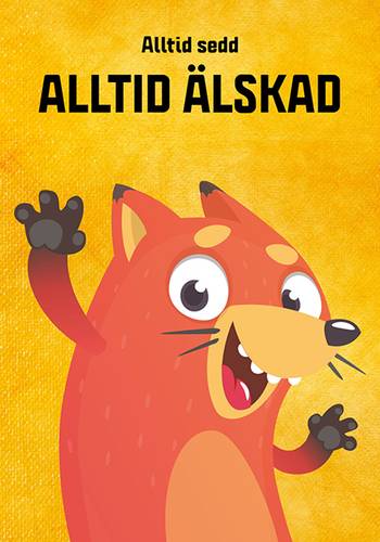 Vykort - Räv, en produkt från Nya Musik som utvecklar och engagerar människor i alla åldrar.