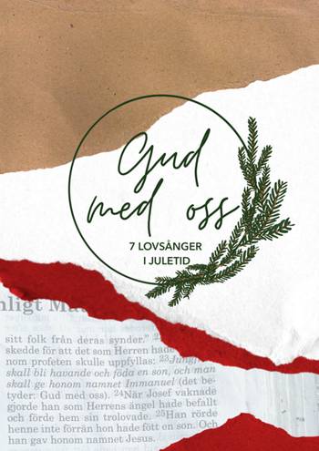 Gud med oss - 7 lovsånger i juletid - Nothäfte med CD-skiva, en produkt från Nya Musik som utvecklar och engagerar människor i alla åldrar.