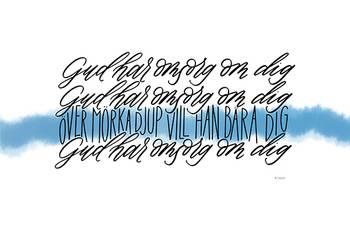 Poster - Gud har omsorg - A4, en produkt från Nya Musik som utvecklar och engagerar människor i alla åldrar.