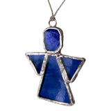 Glasängel - Blå - Fairtrade, en produkt från Nya Musik som utvecklar och engagerar människor i alla åldrar.