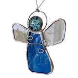 Glasängel - Blå - Fairtrade, en produkt från Nya Musik som utvecklar och engagerar människor i alla åldrar.