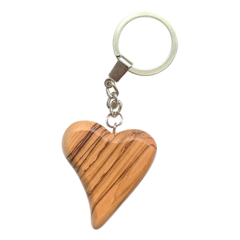 Nyckelring - Hjärta - Fairtrade, en produkt från Nya Musik som utvecklar och engagerar människor i alla åldrar.