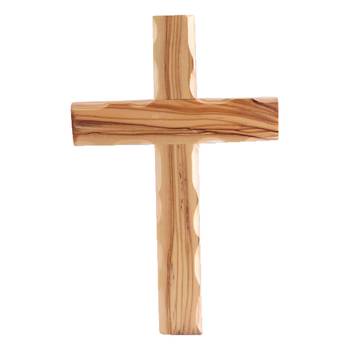 Väggkors - Olivträ - 25 cm - Fairtrade, en produkt från Nya Musik som utvecklar och engagerar människor i alla åldrar.