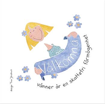 Servetter - Välkomna - 20-pack - Tina Järdhult, en produkt från Nya Musik som utvecklar och engagerar människor i alla åldrar.