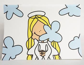 Rit/skrivbok - Ängel, en produkt från Nya Musik som utvecklar och engagerar människor i alla åldrar.