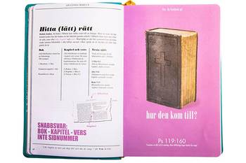 Konfirmandbibeln 3.0, en produkt från Nya Musik som utvecklar och engagerar människor i alla åldrar.