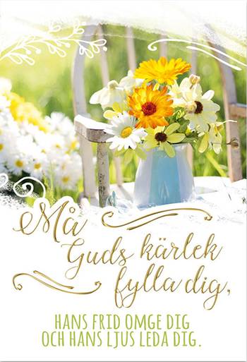 Dubbelt kort – Må Guds kärlek fylla dig, en produkt från Nya Musik som utvecklar och engagerar människor i alla åldrar.