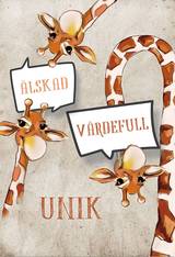 Dubbelt kort – Älskad, värdefull, unik, en produkt från Nya Musik som utvecklar och engagerar människor i alla åldrar.