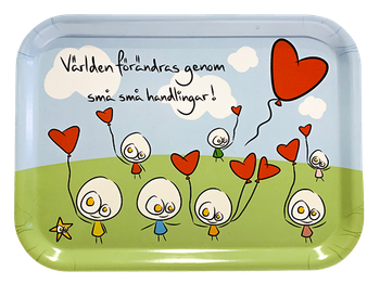 Herregud & Co Bricka, liten, en produkt från Nya Musik som utvecklar och engagerar människor i alla åldrar.