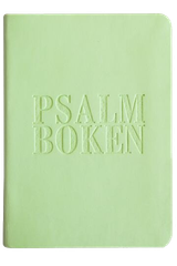 Den svenska psalmboken med tillägg, ljusgrön, en produkt från Nya Musik som utvecklar och engagerar människor i alla åldrar.