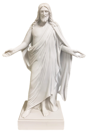 Kristusstaty vit - 25 cm, en produkt från Nya Musik som utvecklar och engagerar människor i alla åldrar.