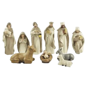 Julkrubba med stall - PE15715-549, en produkt från Nya Musik som utvecklar och engagerar människor i alla åldrar.