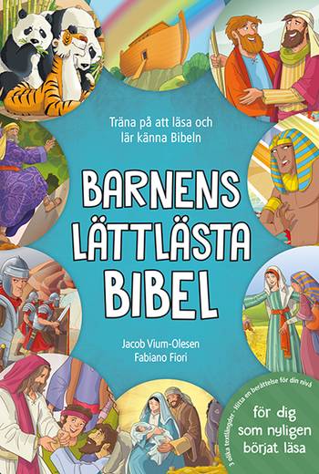 Barnens lättlästa bibel, en produkt från Nya Musik som utvecklar och engagerar människor i alla åldrar.