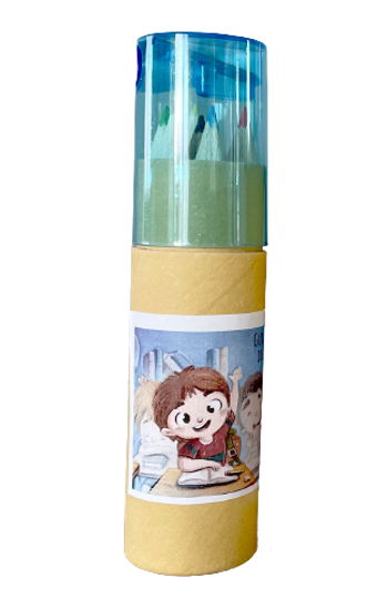 Färgpennor - Gud har skapat dig och mig, en produkt från Nya Musik som utvecklar och engagerar människor i alla åldrar.