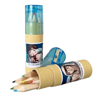 Färgpennor - Julkrubban - Ett litet barn förändrade världen, en produkt från Nya Musik som utvecklar och engagerar människor i alla åldrar.