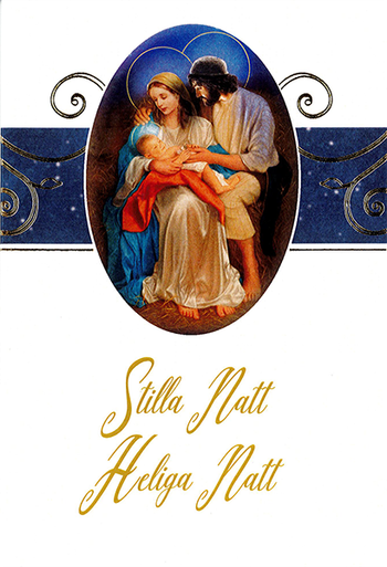 Julkort - Dubbelt med kuvert - CR060701-4, en produkt från Nya Musik som utvecklar och engagerar människor i alla åldrar.