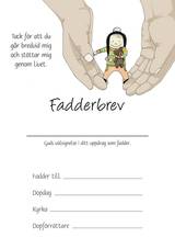 Fadderbrev - Guds famn - 10-pack, en produkt från Nya Musik som utvecklar och engagerar människor i alla åldrar.