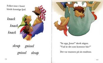 Bibeln för de allra minsta, en produkt från Nya Musik som utvecklar och engagerar människor i alla åldrar.