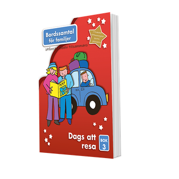 Bordssamtal för familjer 3: Dags att resa, en produkt från Nya Musik som utvecklar och engagerar människor i alla åldrar.