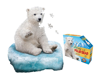 Pussel - I Am Lil' Polarbear - 100 bitar, en produkt från Nya Musik som utvecklar och engagerar människor i alla åldrar.