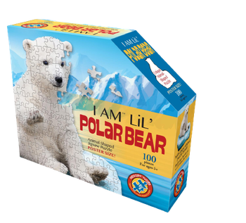 Pussel - I Am Lil' Polarbear - 100 bitar, en produkt från Nya Musik som utvecklar och engagerar människor i alla åldrar.