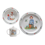 Elsa Beskow Putte, Barnservis, 3 delar, en produkt från Nya Musik som utvecklar och engagerar människor i alla åldrar.