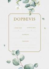 Dopbevis: Bladverk - 25-pack, en produkt från Nya Musik som utvecklar och engagerar människor i alla åldrar.