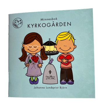 Minnesbok Kyrkogården, en produkt från Nya Musik som utvecklar och engagerar människor i alla åldrar.