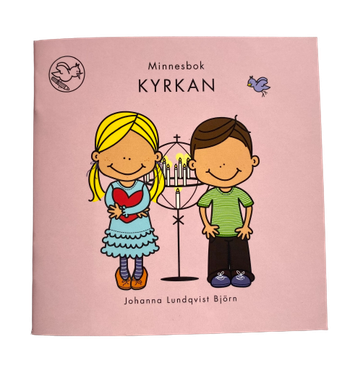 Minnesbok Kyrkan, en produkt från Nya Musik som utvecklar och engagerar människor i alla åldrar.