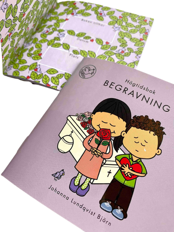 Högtidsbok Begravning, en produkt från Nya Musik som utvecklar och engagerar människor i alla åldrar.