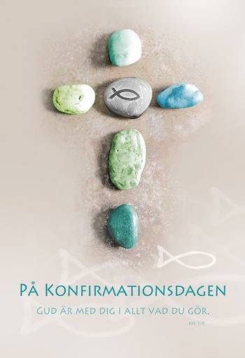 Dubbelt kort - Konfirmation - Gud är med dig i allt vad du gör, en produkt från Nya Musik som utvecklar och engagerar människor i alla åldrar.