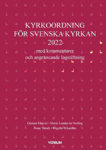 Kyrkoordning med kommentarer (2022), en produkt från Nya Musik som utvecklar och engagerar människor i alla åldrar.