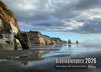 Bibelkalendern - 2026, en produkt från Nya Musik som utvecklar och engagerar människor i alla åldrar.