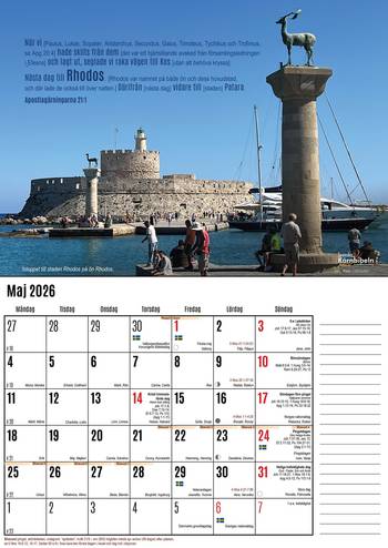 Bibelkalendern - 2026, en produkt från Nya Musik som utvecklar och engagerar människor i alla åldrar.